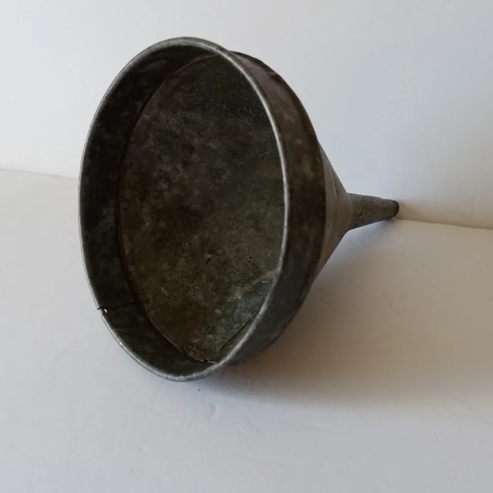 Vintage Metal Funnel Rustic Home Decor Shop Tool Americana